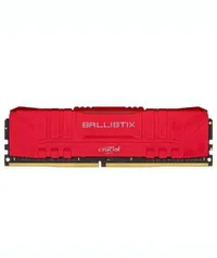 Memória Crucial Ballistix 8GB DDR4 3000 Mhz, CL15, Vermelho - BL8G30C15U4R | R$289