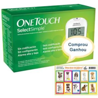 Saindo por R$ 20: Kit Medidor de Glicemia One Touch Select Simple Johnson&Johnson | Pelando
