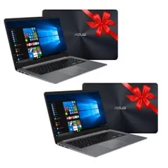 Notebook X510UR-BQ167T Cinza + Notebook X510UR-BQ167T Cinza