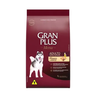 Granplus Ração Granplus Menu Cães Adultos Frango E Arroz 15Kg