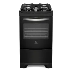 Fogão 4 Bocas Electrolux Preto Automático (52LPV) | R$1036