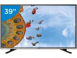 TV LED 39” Semp DL3959W - Conversor Digital 2 HDMI 1 USB - R$899