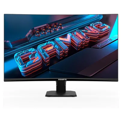 Monitor Gamer Gigabyte, 27 QHD, 170Hz, 1ms, DisplayPort e HDMI, 108% sRGB, HDR, Adaptive-Sync - GS27QC SA