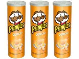 Batata Pringles Queijo 120g - 3 Unidades