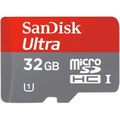 Cartão Micro SD Ultra Classe 10 Com Adapt Para Android 32GB - Android -Por R$ 59,62