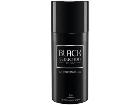 Desodorante Antonio Banderas Black Seduction Spray - Masculino 150ml | R$ 17