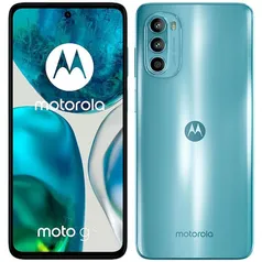 Smartphone Motorola Moto G52 Azul 128GB, 4GB RAM, Tela de 6.6”