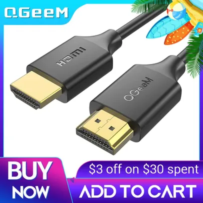 Cabo 0.5m HDMI 2.0 QGeeM 4K60Hz