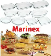 Conjunto de Refratários Marinex - 10 Peças R$140