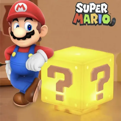 [Gpay / Taxas Inclusas / 1º Compra R$ 4,99] Luminaria Super Mario Bros 10cm - AliExpress 26