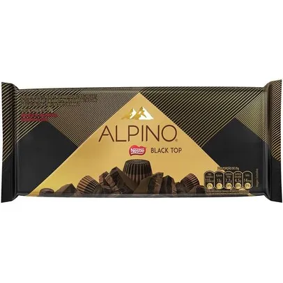 (APP/AME R$2,50) Chocolate Alpino Black Top - 90g