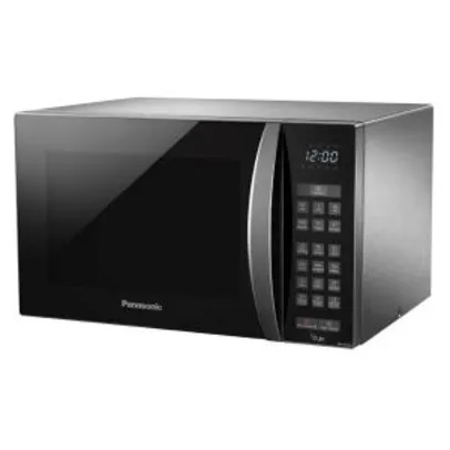 Forno de Micro-ondas Panasonic Style NNST674S Inox - 32L (220V) - R$ 239