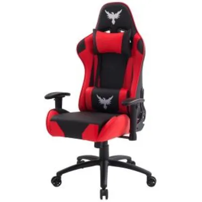 [AME R$911,89] Cadeira Gamer Raven X-20 Preta/Vermelha | R$ 1013