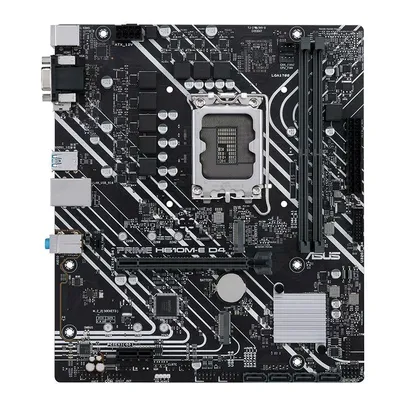 Placa Mae Asus Prime H610M-E D4, DDR4, Socket LGA1700, M-ATX, Chipste Inte H610, PRIME H610M-E D4