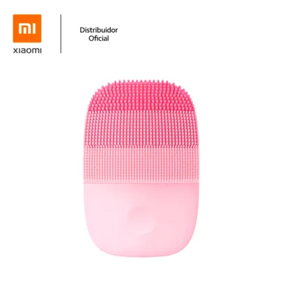 Aparelho de limpeza facial Xiaomi inFace, Vibrações Sônicas, Limpeza Profunda,À Prova d&apos;água,rosa