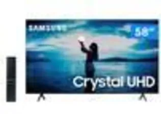 Smart TV 4K Crystal UHD 58” Samsung UN58TU7020GXZD | R$2599