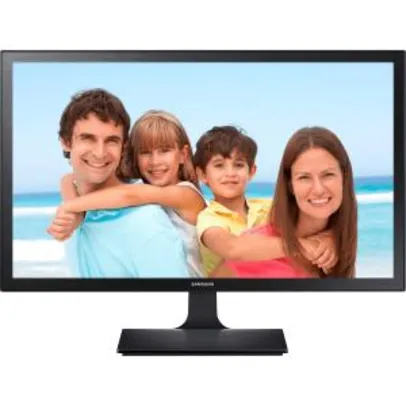 [AME R$ 265] Monitor LED 21.5'' Samsung Wide S22E310 Full HD HDMI - Preto R$530