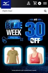 Mizuno Week - 30% desconto + 20% AME + CUPOM