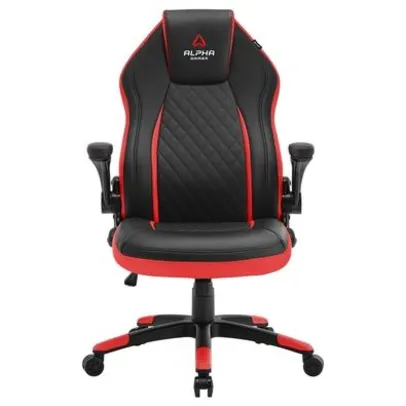 Cadeira Gamer Alpha Gamer Sirius Black Red | R$880
