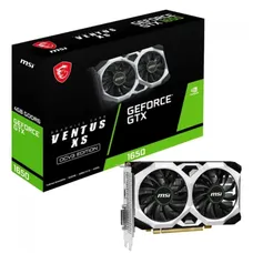 Placa de vídeo MSI NVIDIA GeForce GTX 1650 D6 VENTUS XS OCV3, 4GB GDDR6, 128Bit, HDMI/DP