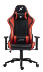 Cadeira Gamer SuperFrame Hunter, Reclinável, Preto e Vermelho 