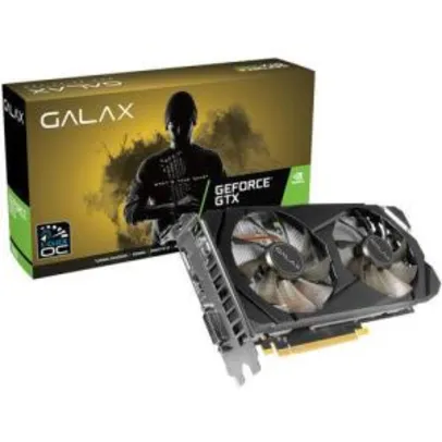 GALAX GeForce® GTX 1660 (1-Click OC) 6GB GDDR5 192-bit | R$997