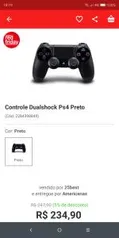 Controle PS4 Dualshock 4