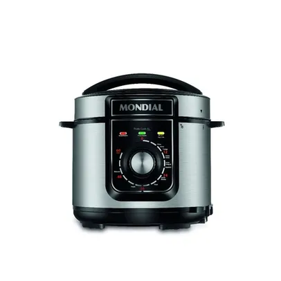 Pe-48-5l-i - Panela De Pressão Elétrica Pratic Cook 5l 127v - Mondial