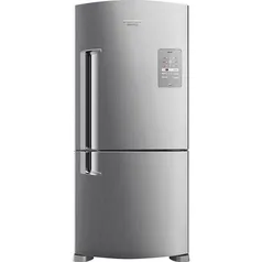 Geladeira Brastemp Frost Free Inverse BRE80AK 573 Litros com Smart Bar Inox