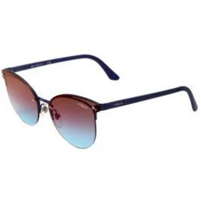 Óculos de Sol Vogue VO 4089 S - 5080/H7 Azul/Roxo Degradê Espelhado - R$193