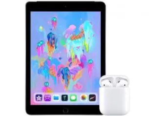 [Voltou] iPad 6 Apple 4G 128GB Cinza Espacial Tela 9.7” com AirPods