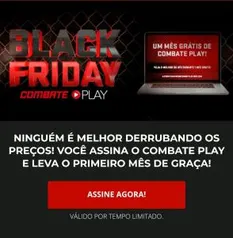 30 dias de Premier Combate Play grátis