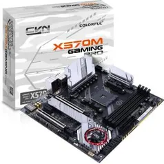 Placa Mãe Colorful CVN X570M Gaming Pro V14, Chipset X570, AMD AM4, mATX, DDR4 - [ R$ 1.199,00 à vista com]