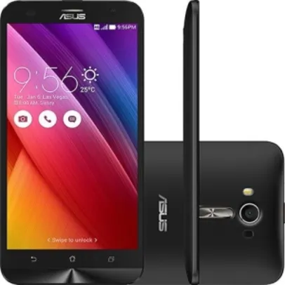 [Submarino] Smartphone Asus Zenfone Laser 2 Desbloqueado Android 6.0 Tela 5.5" 8GB 4G Câmera de 13 MP - Preto por R$ 710
