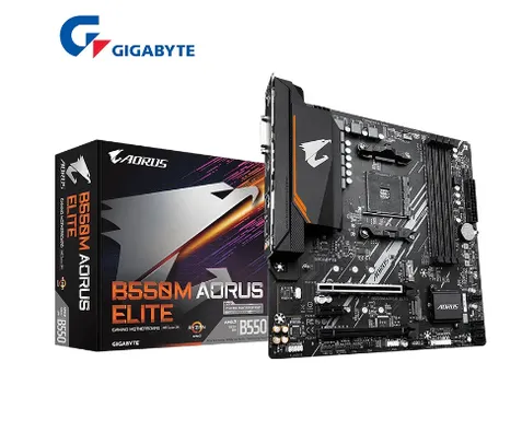 Placa Mãe Gigabyte B550m Aorus Elite Novo 