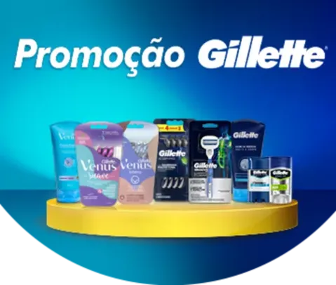 Promoção Gillette e Venus | Compre e ganhe