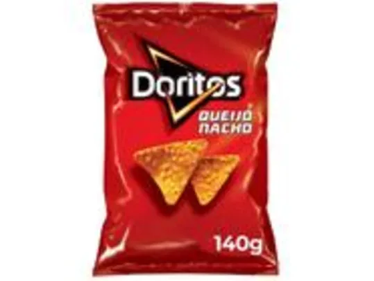 (Leve 3 pague/ Estoque regional) Salgadinho Queijo Nacho Doritos Pacote 140g