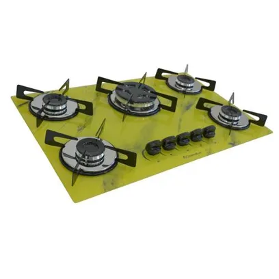 Foto do produto Cooktop Chamalar 5 Bocas tripla chama