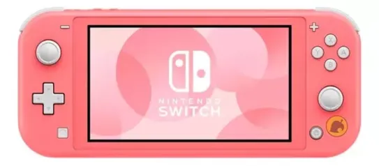 Console Nintendo Switch Lite Animal Crossing: New Horizons  - Coral