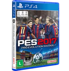 [1x Cartão Americanas + Cupom] Game - Pro Evolution Soccer 2017 - PS4