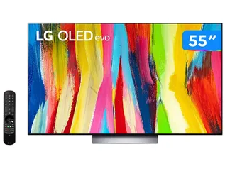 [Magalupay] Smart TV 55” 4K OLED LG 120Hz AI Processor Wi-Fi - OLED55C2 HDR Alexa Google Assistente 4 HDMI