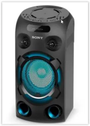 Mini System Sony Torre de Som MHC-V02 Bluetooth MP3 USB | R$ 699