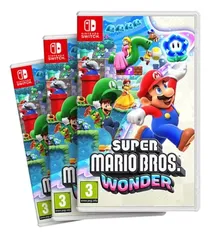 (Taxa inclusa) Super Mario Bros. Wonder -  Jogo Físico p/ Nintendo Switch