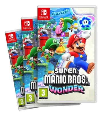 (Taxa inclusa) Super Mario Bros. Wonder -  Jogo Físico p/ Nintendo Switch