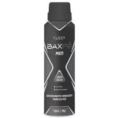 Desodorante Aerosol para Pés Bax Men 150ML | R$ 4