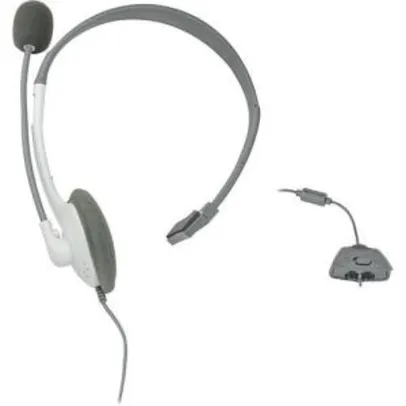 Headset Tech Dealer Slim Branco - XBOX 360 - R$9,99