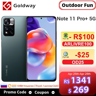 Smartphone Redmi Note 11 Pro+ 5G 6/128gb