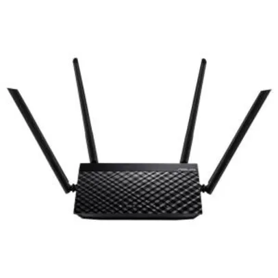 Roteador Wi-Fi Asus AC1200, Dual Band, 1200Mbps, 4 Antenas - 90IG0550-BY3400