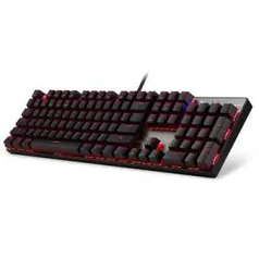 Motospeed Inflictor CK104 Gaming Mechanical Keyboard  -  BLUE SWITCH  SILVER por R$ 139