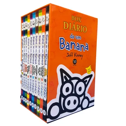 Box Diário de Um Banana 10 volumes | R$160